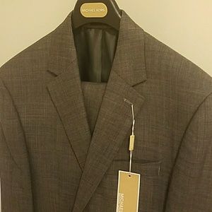 MICHAEL Michael Kors 100% Wool Sharkskin Suit